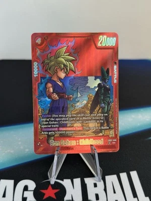 💥Son Gohan : Childhood SB02-006 Alt Art | Manga 02 | Dragon Ball Fusion World - Image 1 of 4