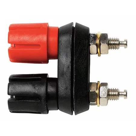 Pomona Electronics 6883 двойной связующий столб, 30 В переменного тока / 60 В постоянного тока, красный/черный, Pr - Изображение 1 из 1