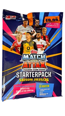 Topps Bundesliga Match Attax 25/26 – 1x Starterpack - 2025 2026
