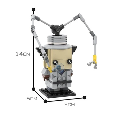 Hot Sale A Powerful but Dimwitted Cyborg Police Inspector 140 Build Moc - Image 1 of 2