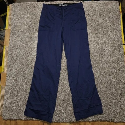 Grey's Anatomy by Barco Scrub Pants Womens Small Navy Straight Wide Leg - Image 1 of 4