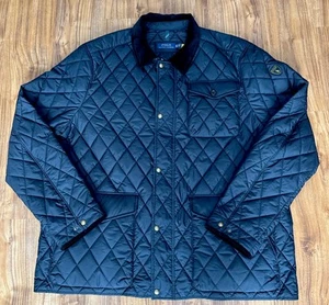POLO RALPH LAUREN Black Beaton Water-Repellent Quilted Jacket Big And Tall 3XLT - Picture 1 of 7