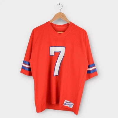 Camiseta deportiva vintage Champion John Elway #7 Denver Broncos malla naranja XL EE. UU. Foto 1 de 4