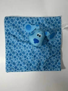 "Blues Clue Nick Jr. Azul Lovey Cachorro Perro Lovey Manta de Seguridad Bebé Muñeca de 10""" - Imagen 1 de 3