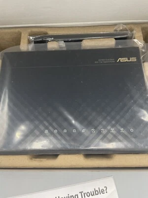 ASUS AC1900 Dual Band Wireless Internet Router - Black NEW - Image 1 of 4