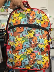 Pokemon Rucksack Vintage sehr gepflegt große Fächer  - Bild 1 von 5