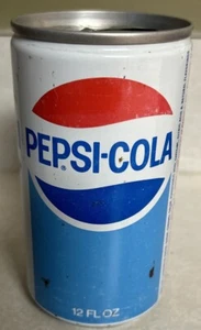 Vtg PEPSI 12oz. Steel Pull Tab Empty Soda Can, Carolina Canners, Cheraw, S.C. - Picture 1 of 6
