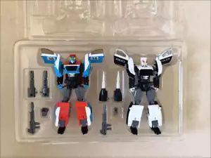 HONGLI HF-01 & HF-02 Transformers 4th Party G1 Smokescreen & Prowl Twin Pack New - Picture 1 of 11