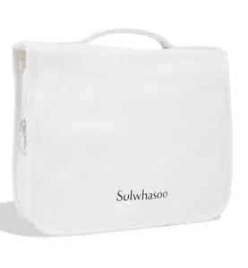 Sulwhasoo White Luxury Travel Pouch Toiletry Makeup Hanging Bag Limited Edition - Picture 1 of 2