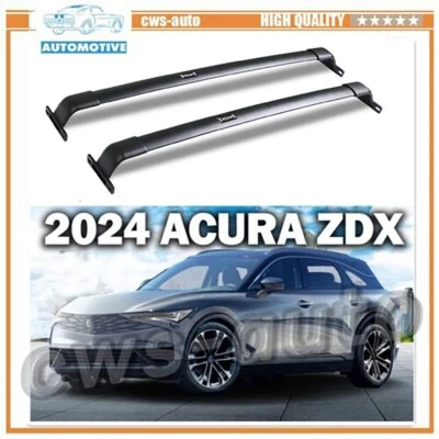 Crossbar Aluminum Fits for Acura ZDX 2024 2025 Aluminum Cross Bar Roof Rack Foto 1 de 4
