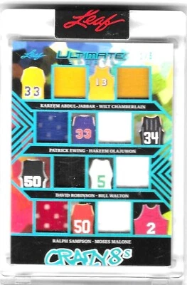 АБДУЛ-ДЖАББАР, КАМЕРГЕР, EWING, OLAJUWAN, WALTON, (Crazy 8s) 2024 лист #1 из 5 - Изображение 1 из 2