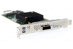 660086-001 HP H222 DUAL PORT 6GB SAS PCI-E HOST BUS ADAPTER - Picture 1 of 7