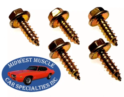 Винты двигателя вентилятора 64-72 GM GTO 442 Chevelle Cutlass Skylark GSX без кондиционера 5 шт FV - Изображение 1 из 4