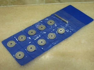 10 x 20mm ( 3/4" inch ) Diamond coated rotary cutting cut off wheel disc blades - Picture 1 of 3