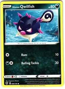 Hisuian Qwilfish 88/189 Pokemon SWSH: Astral Radiance - Picture 1 of 3