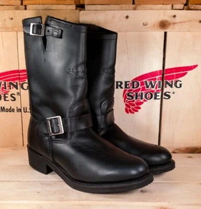 Red Wing 968-1 Engineer Boots Size 10.5D (Soft Toe) (USA) - Picture 1 of 9