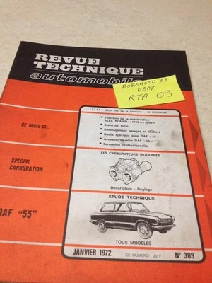 Revisione Tecnica Automobile DAF 55 Evoluzione Alfa Romeo 1750 2000 Salone Turin - Immagine 1 di 4