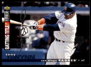 1995 Collector's Choice #73 Tony Gwynn  LL  San Diego Padres
