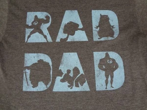 NEU MIT ETIKETT DISNEY RAD DAD NEMO UNGLAUBLICHES DISNEY VÄTER KLEINES GRAUES T-SHIRT H1964 - Bild 1 von 4