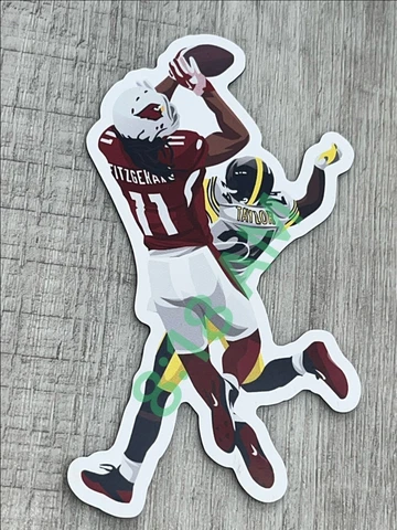 Larry Fitzgerald #11 MAGNET - NFL Arizona Cardinals Cover