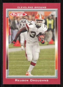 2006 Topps Total Red #204 Reuben Droughns - Picture 1 of 2