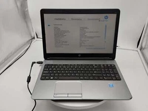 HP PROBOOK 650G1 INTEL CORE I5 4200M 2.50GHZ QWERTY POUR PIECES PAS DE RETOUR - Photo 1/7