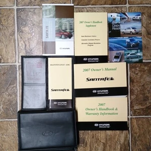 Hyundai Santa Fe 2007 Owners Manual Set With Case - Bild 1 von 4
