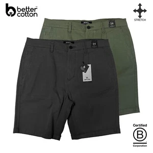 Pantalón Corto Hombre Rip Curl Clásico Surf Chino Walkshort (Oliva Oscura, Negro) - Imagen 1 de 20