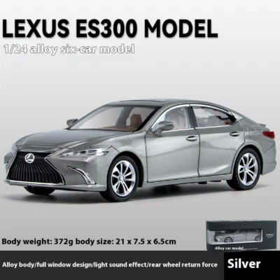 1:24 Lexus ES300 Large Luxury Executive Sedan Alloy Metal Diecast Car Model Soun - Image 1 of 4
