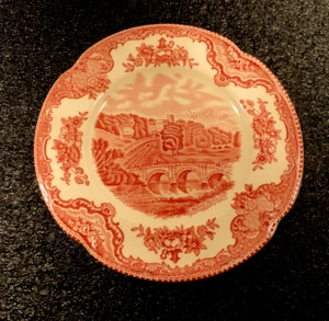 Johnson Brothers Old Britain Castles Pink Bread and Butter Dish - Picture 1 of 2
