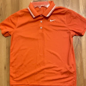 GIRLS NIKE DRI FIT GOLF SHIRT SIZE M MEDIUM - Picture 1 of 2