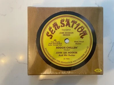 John Lee Hooker – Documenting The Sensation Recordings 1948-52 - SEALED - CD - Image 1 of 2