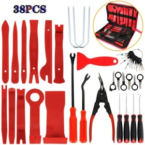 Car Panel Removal Kit Hand Tool Set Audio Removal Installer Pry Kit 38 pieces - Picture 1 of 12