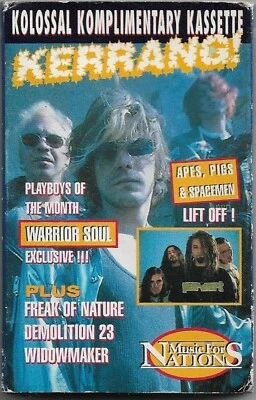 KERRANG KOLOSSAL KOMPLIMENTARY PROMO CASSETTE EP Grunge, Heavy Metal, Hard Rock - Image 1 of 4