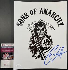 Photo B autographe signé Charlie Hunnam Sons Of Anarchy Jax 11x14 SOA JSA COA