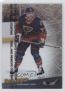 1998-99 Topps Finest Pierre Turgeon #125 HOF