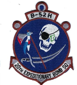 PATCH USAF 20TH EXP BOMB SQ OP ENDURING FREEDOM DIEGO GARCIA AB JT30 - Picture 1 of 1