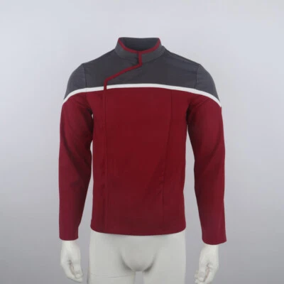 Strange New Worlds Lower Decks Dress Uniforms Starfleet Top Shirts Badge Costume - Image 1 of 4