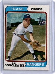 2014 Topps 75th Anniversary 1974 Original Buyback #242 BILL GOGOLEWSKI VG/EX