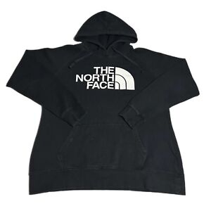 The North Face Black Pullover Hoodie Sweatshirt Women’s Large Half Dome Logo