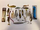 Lot of 18 Vintage Fishing Lures Variety Of Sizes