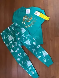 Hanna Andersson Organic Disney Princess Little Mermaid Pajamas PJs 90 Size 3 - Picture 1 of 2