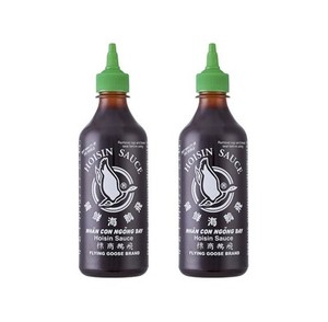 Hoisin Sauce Doppelpack: 2 x 455ml Flying Goose Soße Hoy Sin schwarze Bohnensoße