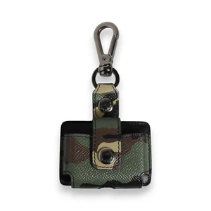 DOLCE & GABBANA Airpods Case Multicolor Camouflage Leather Men Accessory 340usd - Picture 1 of 4