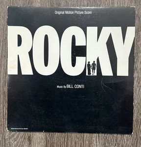 Bill Conti - ROCKY Movie Soundtrack (1976) Vinyl Record LP Very Good Condition - Imagen 1 de 6
