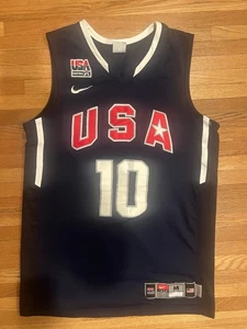 Vintage Nike Kobe Bryant 2010 Olympics Team USA Authentic Jersey Sz M RARE SEWN - Picture 1 of 8