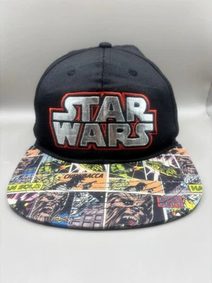 Gorra Star Wars Niños SnapBack Ajustable Negro Estampado Gráfico Foto 1 de 4