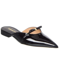 Mini mula de cuero Ferragamo Bow para mujer negra 7 - Imagen 1 de 5