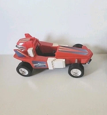 Lote de 2 Rovers Espaciales Galácticos Bandai Power Rangers 1998, Vehículos Rojo y Azul. Foto 1 de 4