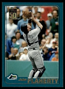 2001 Topps John Flaherty Tampa Bay Devil Rays #174 - Picture 1 of 2